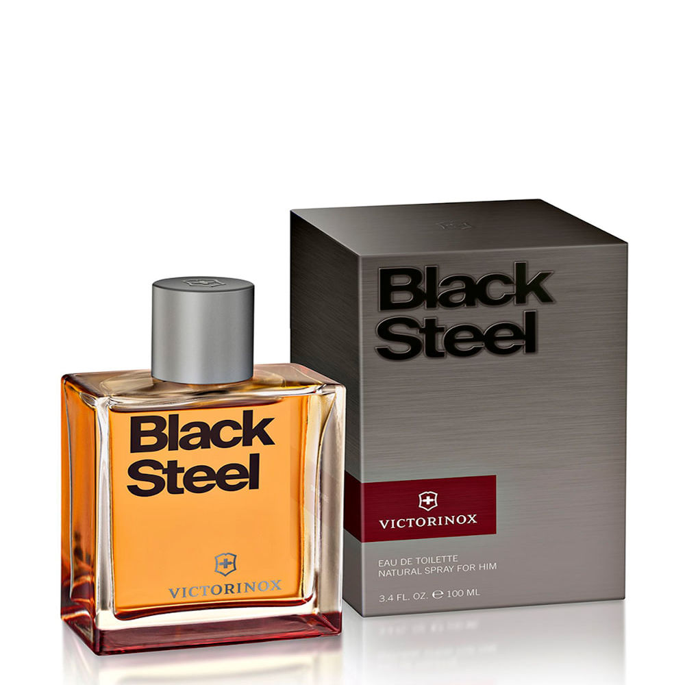 BLACK STEEL 100 ML (VICTORINOX)
