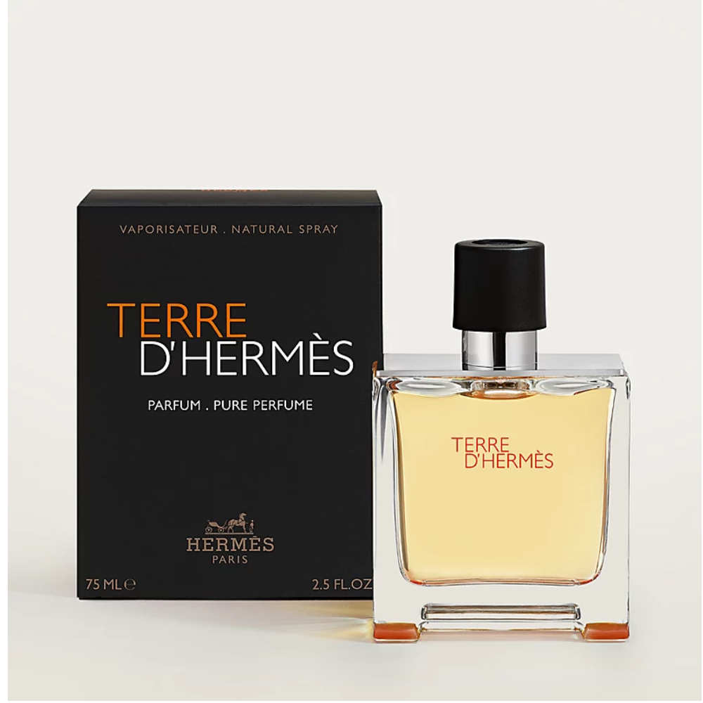 TERRE D'HERMES PARFUM. PURE PERFUME 75 ML