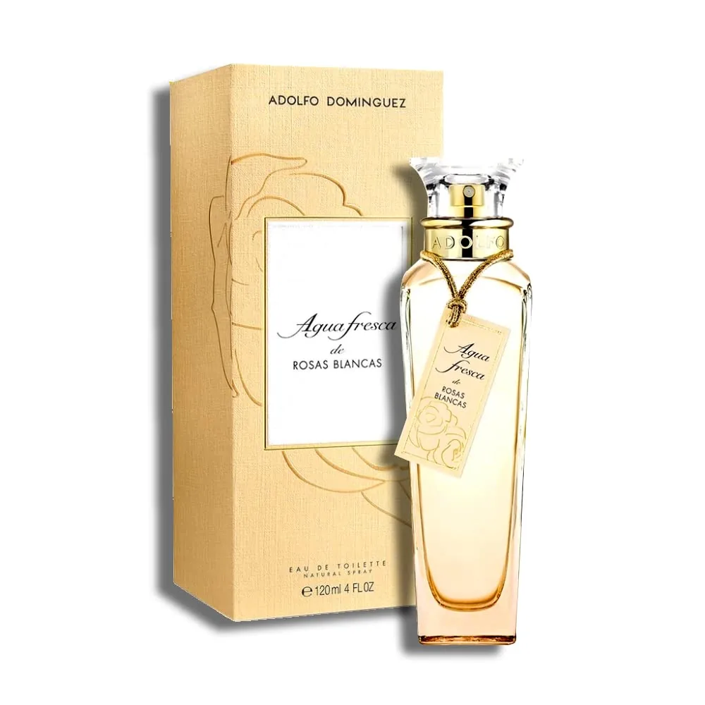 AGUA FRESCA DE ROSAS BLANCAS 120 ML (ADOLFO DOMINGUEZ)